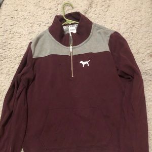 Pink quarter zip jacket